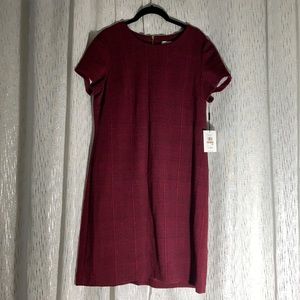 NWT Red fall Calvin Klein dress
